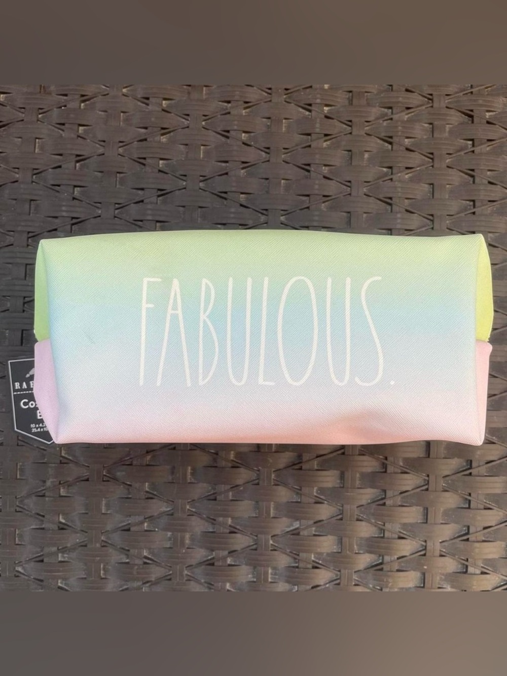 Rae Dunn ‘Fabulous’ Makeup Bag (159)